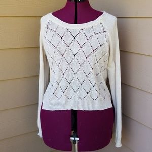 FIFTY STREET cropped knit sweater